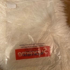 New Original Supreme top garment ziplock bag !!